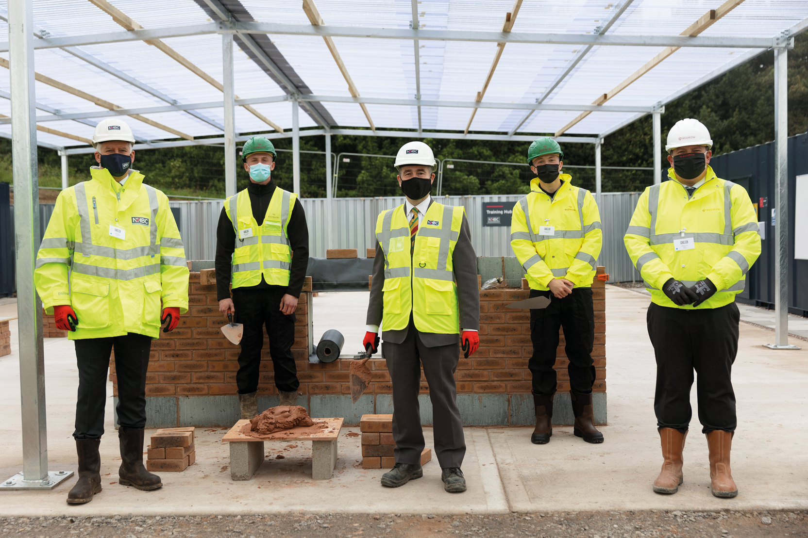 The NHBC bricklaying Training Hub, Tamworth, Midlands